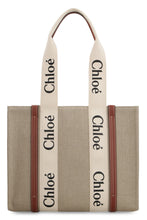 Load image into Gallery viewer, Woody linen tote bag
