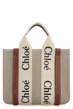 Load image into Gallery viewer, Woody linen tote bag
