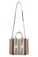 Load image into Gallery viewer, Woody linen tote bag

