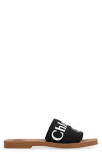Load image into Gallery viewer, Woody fabric mules

