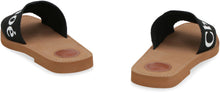Load image into Gallery viewer, Woody fabric mules
