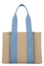 Load image into Gallery viewer, Small tote bag Woody in linen
