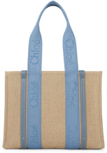 Load image into Gallery viewer, Small tote bag Woody in linen
