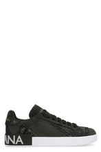 Load image into Gallery viewer, Portofino fabric low-top sneakers
