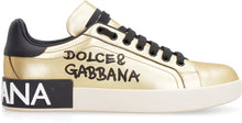 Load image into Gallery viewer, Portofino leather low-top sneakers
