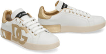 Load image into Gallery viewer, Portofino leather low-top sneakers
