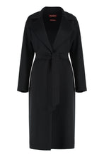 Load image into Gallery viewer, Cles single-breasted wool coat
