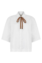 Load image into Gallery viewer, Cotton shirt with short sleeves
