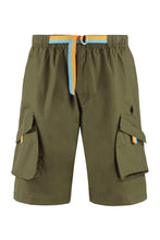 Load image into Gallery viewer, Cotton cargo bermuda shorts

