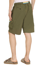 Load image into Gallery viewer, Cotton cargo bermuda shorts

