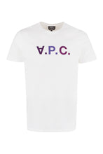 Load image into Gallery viewer, Multicoloured VPC logo cotton t-shirt
