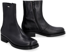 Load image into Gallery viewer, Camion leather ankle boots
