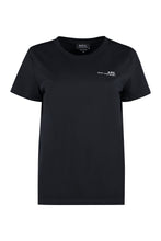 Load image into Gallery viewer, Cotton crew-neck T-shirt
