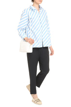 Load image into Gallery viewer, Rosie striped cotton shirt
