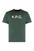 Load image into Gallery viewer, Cotton crew-neck T-shirt
