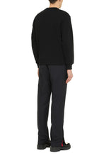 Load image into Gallery viewer, Boxy Micro Logo cotton crew-neck sweatshirt
