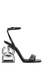 Load image into Gallery viewer, DG-heel patent leather sandals
