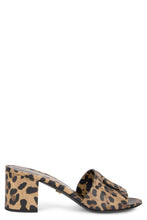 Load image into Gallery viewer, Leopard print high heel sandals
