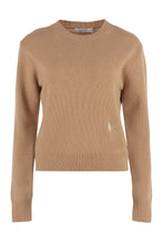 Load image into Gallery viewer, Cashmere crew-neck sweater
