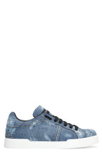 Load image into Gallery viewer, Denim low-top sneakers
