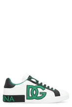 Load image into Gallery viewer, Portofino Spoiler Leather low-top sneakers

