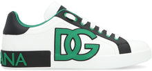 Load image into Gallery viewer, Portofino Spoiler Leather low-top sneakers
