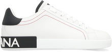 Load image into Gallery viewer, Portofino leather low-top sneakers
