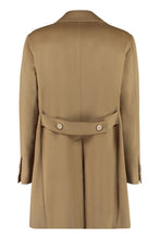 Load image into Gallery viewer, Double-breasted wool coat
