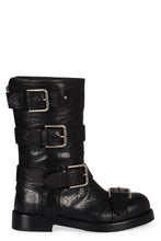 Load image into Gallery viewer, Leather biker boots
