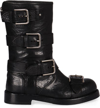 Load image into Gallery viewer, Leather biker boots
