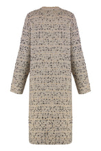 Load image into Gallery viewer, Wool blend maxi-cardigan
