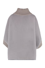 Load image into Gallery viewer, Wool cape coat
