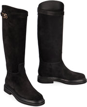 Load image into Gallery viewer, Suede knee high boots
