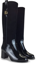 Load image into Gallery viewer, High-heeled boots in suede
