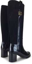 Load image into Gallery viewer, High-heeled boots in suede
