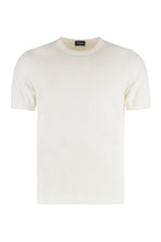 Load image into Gallery viewer, Cotton short sleeve sweater
