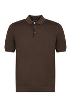 Load image into Gallery viewer, Short sleeve cotton polo shirt
