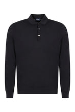 Load image into Gallery viewer, Long sleeve cotton polo shirt
