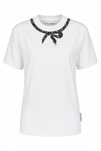 Load image into Gallery viewer, Cotton shirt with decorative bow
