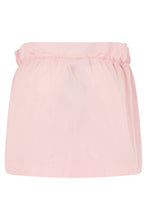 Load image into Gallery viewer, Mini skirt with drawstring decorated with rhinestones
