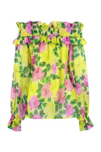 Load image into Gallery viewer, Ruffled crêpe blouse
