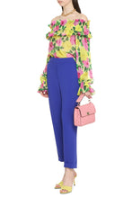 Load image into Gallery viewer, Ruffled crêpe blouse

