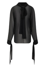 Load image into Gallery viewer, Shirt with bow sleeves
