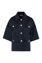 Load image into Gallery viewer, Button-front cotton jacket
