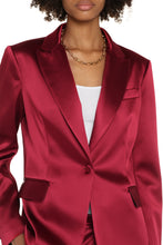 Load image into Gallery viewer, Alix satin blazer
