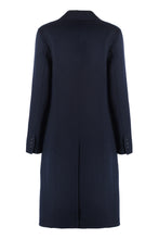 Load image into Gallery viewer, Double-breasted wool coat
