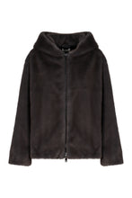 Load image into Gallery viewer, Faux fur jacket
