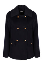 Load image into Gallery viewer, Double-breasted wool coat
