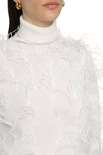 Load image into Gallery viewer, Lucy ostrich feathers sweater
