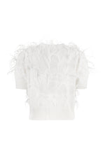 Load image into Gallery viewer, Lucy Ostrich feathers sweater
